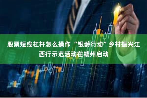 股票短线杠杆怎么操作 “银龄行动”乡村振兴江西行示范活动在赣州启动