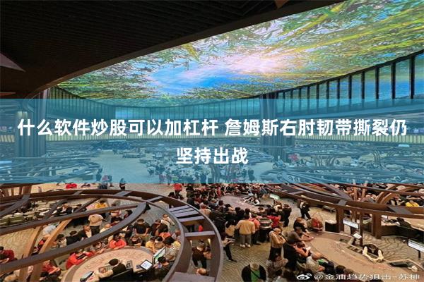 什么软件炒股可以加杠杆 詹姆斯右肘韧带撕裂仍坚持出战